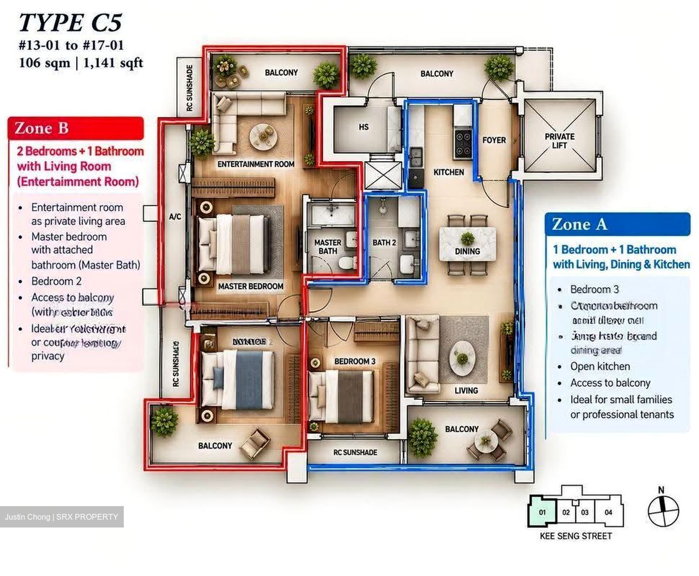 Onze @ Tanjong Pagar (D2), Apartment #632532681